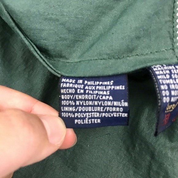 90s Tommy Hilfiger Windbreaker Jacket Coat Sailing Gear Large - Picture 6 of 8